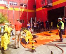 8º Grupamento de Bombeiros realiza capacitação para médicos e enfermeiros do SIATE E SAMU.