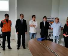 Prefeito de Ampère faz homenagem a integrantes da Defesa Civil