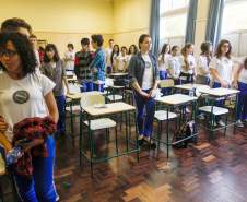 Simulado de plano de abandono do CEP