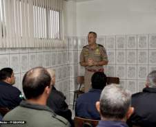 7º Grupamento de Bombeiros ministra a aula inaugural do Curso de Capacitação dos Agentes de Defesa Civil no Quartel de Campina Grande do Sul / Quatro Barras pertencente ao 3°SGB/7°GB