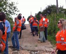 COORDENADORIA ESTADUAL DE PROTEÇÃO E DEFESA CIVIL PROMOVE TREINAMENTO PARA AVALIAÇÃO DE RISCOS DE DESLIZAMENTOS.