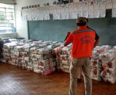 DEFESA CIVIL ESTADUAL INICIA ENTREGA DE AJUDA HUMANITÁRIA PARA OS MUNICÍPIOS AFETADOS PELAS CHUVAS.