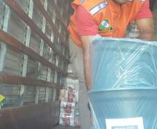 DEFESA CIVIL ESTADUAL INICIA ENTREGA DE AJUDA HUMANITÁRIA PARA OS MUNICÍPIOS AFETADOS PELAS CHUVAS.
