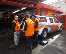 Na manhã de sábado, dia 25, foi realizado um exercício prático pela REER Regional – Rede Estadual de Emergência de Radioamadores, em conjunto com a 14ª CORPDEC, 3ª Seção de Bombeiros e a Coordenadoria Municipal de Proteção e Defesa Civil da cidade de Pitanga, simulando inundação no Município de Pitanga que ocasionou pane no meio de comunicação, inclusive a do Posto de Bombeiro local.