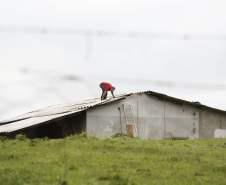 Em situações de tempestade, vendavais e granizo, quando o telhado da residência foi danificado, os moradores tendem a subir até o local para realizar o conserto. Estatisticamente foi comprovado que a maioria dos acidentes nesse período se dá após o evento, no momento de recuperação dos estragos, então alguns cuidados são muito importantes para evitar acidentes.