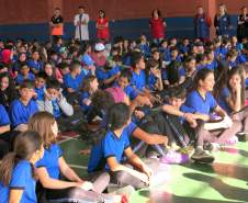 Na tarde da última terça-feira, a Coordenadoria Estadual de Proteção e Defesa Civil e a 1ª Coordenadoria Regional de Proteção e Defesa Civil (CORPDEC), através do Programa Brigadas Escolares, realizaram treinamento do Plano de Abandono no Colégio Estadual Professor Teobaldo Leonardo Kletemberg, no Sítio Cercado, em Curitiba