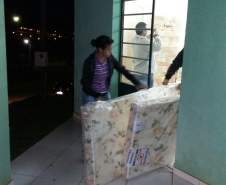 Um dos municípios mais afetados durante as chuvas de granizo desta terça-feira (12) foi Salto do Lontra, que teve danos e prejuízos extensivos em todo o município, afetando tanto os moradores quanto a administração pública local