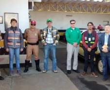 Na última quarta-feira (21/07) a 3ª Coordenadoria Regional de Proteção e Defesa Civil (3ª CORPDEC) realizou Fiscalização de Produtos Perigosos no Posto da Polícia Rodoviária Estadual de Rolândia-PR, Rod. PR 986, km 9. 