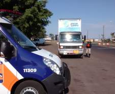 Na última quarta-feira (21/07) a 3ª Coordenadoria Regional de Proteção e Defesa Civil (3ª CORPDEC) realizou Fiscalização de Produtos Perigosos no Posto da Polícia Rodoviária Estadual de Rolândia-PR, Rod. PR 986, km 9. 