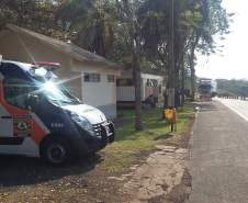 3º Coordenadoria Regional de Proteção e Defesa Civil realiza Fiscalização Prododutos Perigosos na Rodovia PR 323 PRv Porto Charles Naufal.