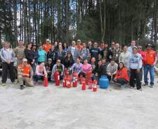 No dia 16 de setembro a Coordenadoria Estadual de Proteção e Defesa Civil (CEPDEC), por intermédio do Centro Universitário de Estudos e Pesquisas sobre Desastres – CEPED/PR formou 58 brigadistas de incêndio, sendo 23 do Palácio Iguaçu e 58 do Palácio das Araucárias