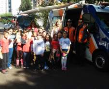 3ª Coordenadoria Regional de Proteção e Defesa Civil (CORPDEC) apoiaram a Companhia Municipal deTrânsito e Urbanização (CMTU) no evento “Dia Mundial sem Carro”