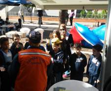 3ª Coordenadoria Regional de Proteção e Defesa Civil (CORPDEC) apoiaram a Companhia Municipal deTrânsito e Urbanização (CMTU) no evento “Dia Mundial sem Carro”