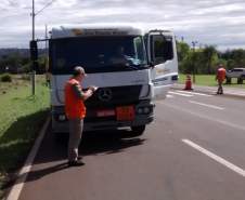 Fiscalização Produtos Perigosos Posto PRv Londrina-Pr.