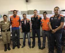 Integrantes da Defesa Civil Estadual prestam auxílio em Brumadinho/MG