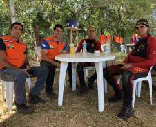 Integrantes da Defesa Civil Estadual prestam auxílio em Brumadinho/MG