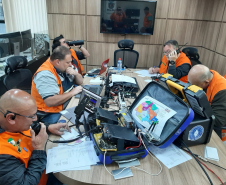 REER realiza simulado geral no dia nacional do radioamador