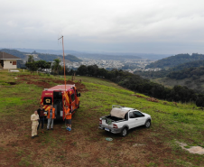 Radioamadores voluntários treinam protocolos em simulado de comunicação