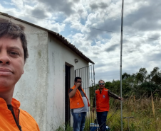 Radioamadores voluntários treinam protocolos em simulado de comunicação