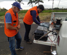 Radioamadores voluntários treinam protocolos em simulado de comunicação