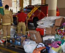 Campanha de solidariedade do Paraná arrecada 22 mil itens para o Rio Grande do Sul