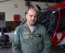 Paraná envia helicóptero para auxiliar atendimento em Santa Catarina