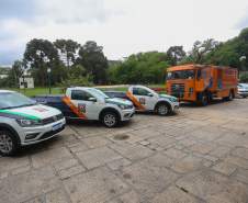 Governador entrega R$ 52 milhões em veículos e equipamentos à Defesa Civil