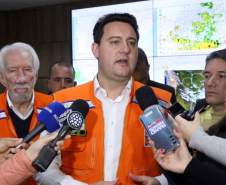 Governador libera R$ 1,6 milhão para apoio imediato a desabrigados e desalojados pelas chuvas no Paraná