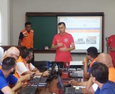 Treinamento com Defesas Civis do Litoral do Paraná