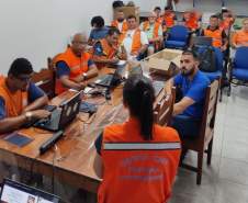 Treinamento com Defesas Civis do Litoral do Paraná