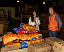 Paraná envia mais de 190 toneladas de donativos para o Rio Grande do Sul