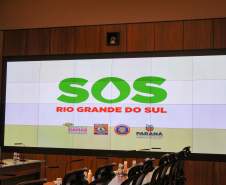 Primeira-dama reforça campanha paranaense de ajuda ao Rio Grande do Sul