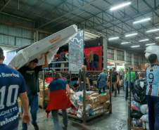 Campanha de doações do Estado já reuniu 11,5 mil toneladas ao Rio Grande do Sul