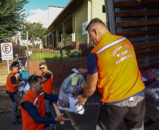 Campanha do Estado chega a 13,2 mil toneladas de doações enviadas ao Rio Grande do Sul