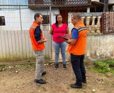 Com apoio da Defesa Civil, Morretes e União da Vitória avaliam alcance do novo alerta