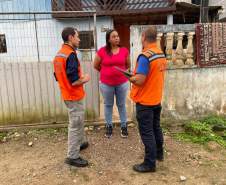 Com apoio da Defesa Civil, Morretes e União da Vitória avaliam alcance do novo alerta
