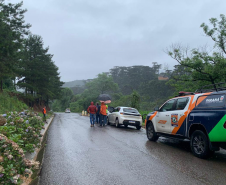 Pós-chuvas: equipes da Defesa Civil e IAT vistoriam pontos críticos em General Carneiro