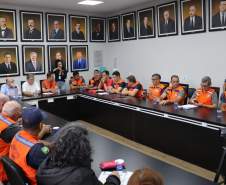 Defesa Civil Estadual orienta municípios com novos prefeitos sobre estrutura de apoio