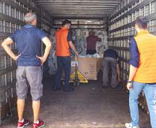 Após chuvas, Defesa Civil estadual envia material para apoio a Morretes e Antonina