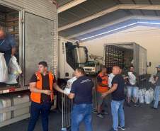 Defesa Civil envia kits de higiene para Guaratuba; 6,8 mil pessoas foram afetadas no Litoral