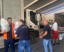 Defesa Civil envia kits de higiene para Guaratuba; 6,8 mil pessoas foram afetadas no Litoral