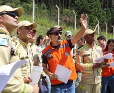 Técnicos Defesa Civil, IAT e Amep vão a campo avaliar condições geológicas na RMC 
