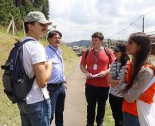 Técnicos Defesa Civil, IAT e Amep vão a campo avaliar condições geológicas na RMC 