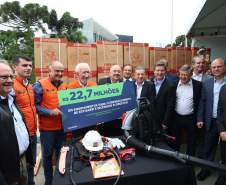 Resposta rápida: Estado entrega equipamentos a 100 municípios para combate a incêndios