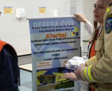 Semana de Redução de Risco de Desastres nos colégios reforça papel das Brigadas Escolares