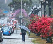 Nova frente fria traz chuva ao Paraná no fim de semana
