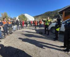 Riscos e repostas a desastres: Defesa Civil do Paraná participa de visita técnica à Itália