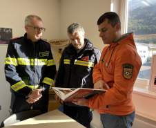 Riscos e repostas a desastres: Defesa Civil do Paraná participa de visita técnica à Itália