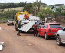 Resposta rápida da Defesa Civil do Paraná em Rio Bonito do Sul apresenta resultados e serviços essenciais foram 100% restabelecidos