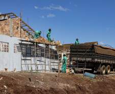 Cartão Reconstrução: como será o apoio do Estado aos atingidos pelo tornado em Rio Bonito do Iguaçu